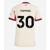Liverpool Jeremie Frimpong #30 Bortedrakt Kvinner 2025-26 Kortermet